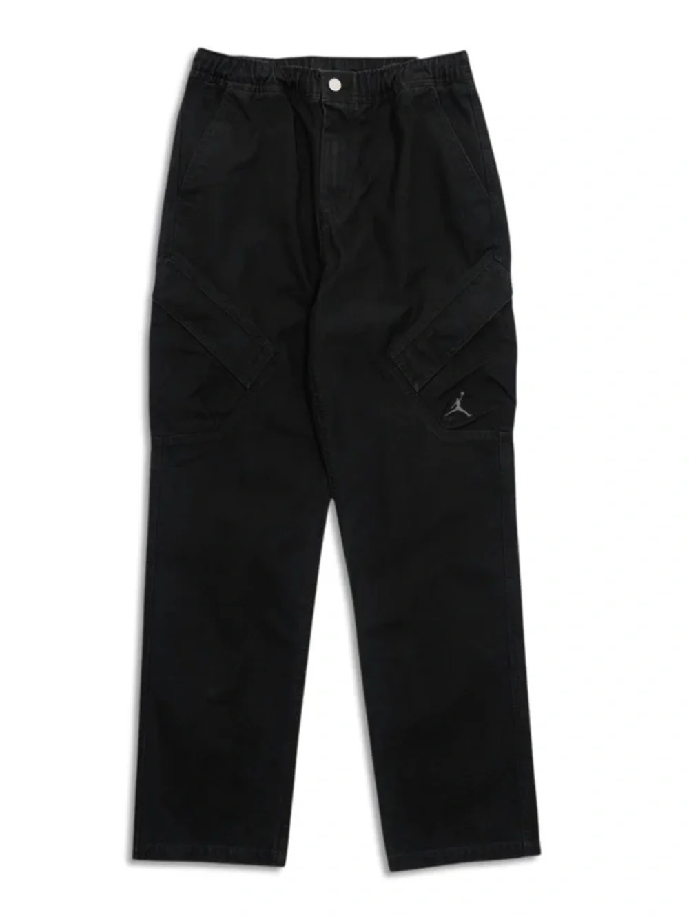 Jordan Black Cargo Pants with Subtle JumpMan logo FV7255-010 Men’s size M NEW
